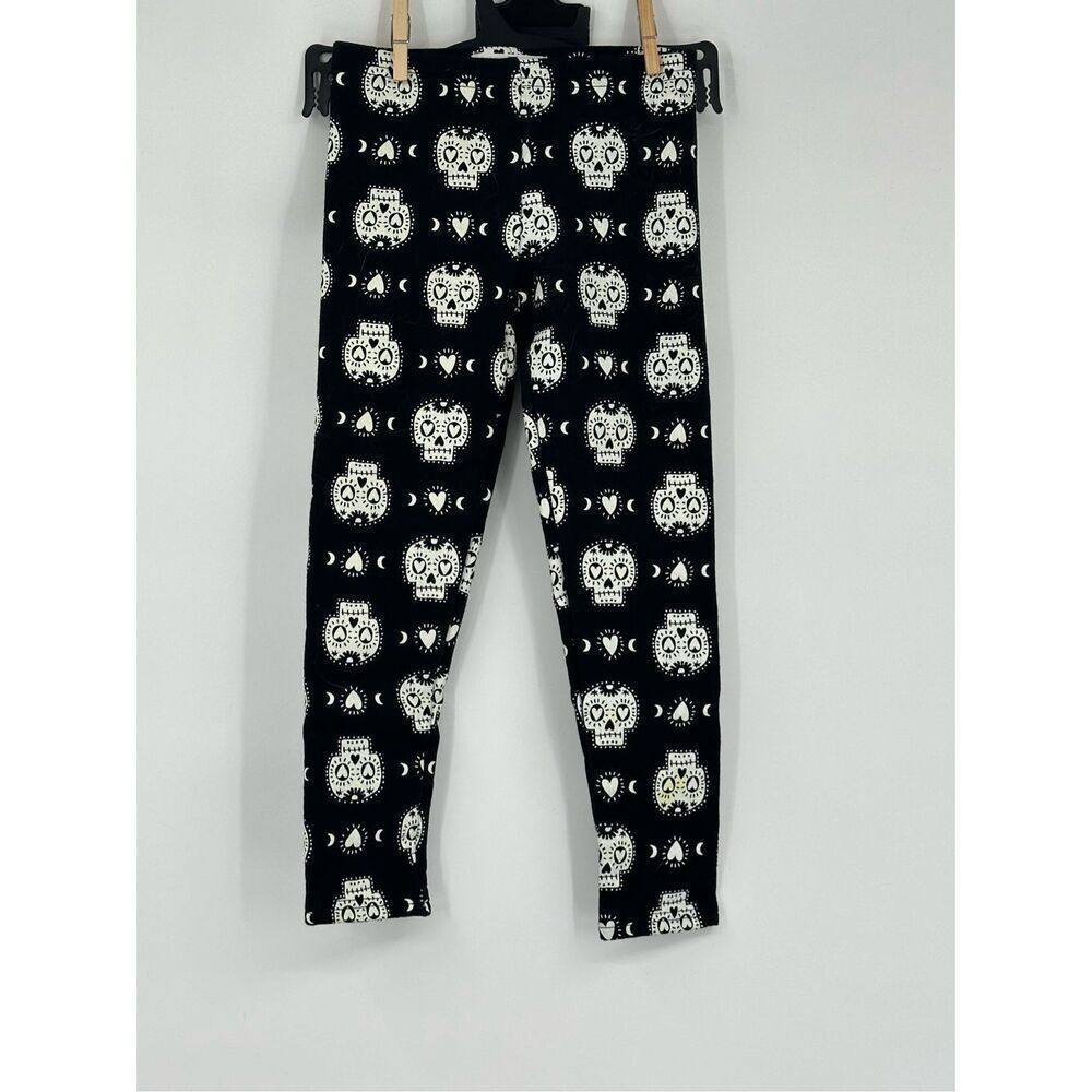 Cotton On glow in the dark skeleton leggings kids size 5
